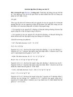 Tải Giải bài tập Hóa 10 nâng cao bài 19 - Luyện tập về liên kết ion. Liên kết cộng hóa trị. Lai hóa các obitan nguyên tử