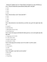 Tải Bài tập trắc nghiệm Lịch sử 9: Tổng kết lịch sử thế giới từ sau năm 1945 đến nay - Câu hỏi trắc nghiệm Lịch sử 9 - Bài 13 có đáp án