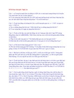 Download Đề thi HSG tỉnh nghệ an môn sinh học  cực hay