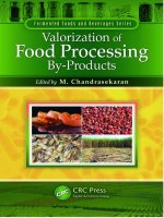 Valorization of food processing by products  edited by m  chandrasekaran   