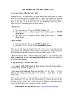 Tải Học phí Đại học Cần Thơ - Học phí trường ĐH Cần Thơ 2020