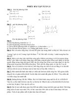 phiếu bài tập toán tuần 1 tháng 2 khối 6789