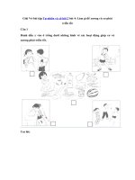 Tải Giải Vở bài tập Tự nhiên và xã hội 2 bài 4: Làm gì để xương và cơ phát triển tốt - Giải VBT môn Tự nhiên và Xã hội lớp 2