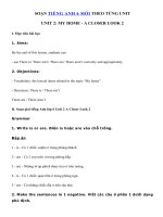 Tải Unit 2 lớp 6 A Closer Look 2 - Soạn A Closer Look 2 Unit 2 lớp 6 My home đầy đủ nhất