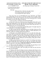 Công văn triển khai công tác phòng, chống dịch COVID-19