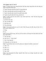 Tải Trắc nghiệm Lịch sử 7 bài 23 - Kinh tế, văn hóa thế kỉ XVI – XVIII