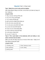 Tải Tiếng Anh 7 Unit 1: A Closer Look 1 - Soạn Anh 7 trang 8, 9 Unit 1 Tiếng Anh 7 mới