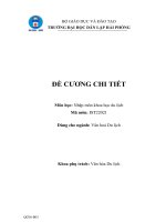 Nhập môn khoa học du lịch