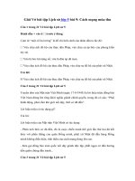 Tải Giải Vở bài tập Lịch sử 5 bài 9: Cách mạng mùa thu - Giải sách bài tập Lịch sử lớp 5 tập 1