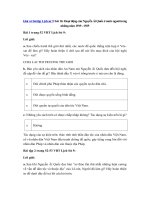 Tải Giải vở bài tập Lịch sử 9 bài 16 - Hoạt động của Nguyễn Ái Quốc ở nước ngoài trong những năm 1919 - 1925