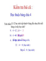 Toán 2 - Tuần 24 - Một phần tư