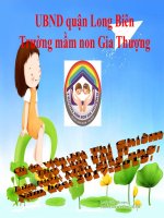 Lĩnh vực PTNN .Bài thơ Làm Bác Sĩ. Lứa tuổi MGN