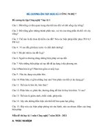 Tải Đề cương ôn tập học kì 1 môn Công nghệ 7 năm học 2020 - 2021 - Đề cương ôn thi Công nghệ 7 học kì 1