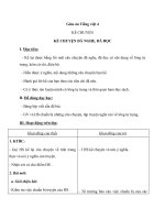 Tải Giáo án Tiếng Việt 4 tuần 6: Kể chuyện - Kể chuyện đã nghe, đã đọc - Giáo án Kể chuyện lớp 4