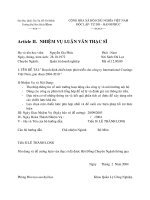 Hoạch định chiến lược phát triển công ty international coatings việt nam, giai đoạn 2004 2010 