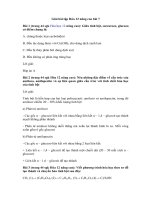 Tải Giải bài tập Hóa 12 nâng cao bài 7 - Tinh bột