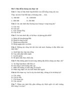 Tải Trắc nghiệm Sinh học 6 bài 3 - Đặc điểm chung của thực vật