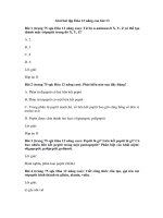 Tải Giải bài tập Hóa 12 nâng cao bài 13 - Peptit và protein