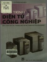 Giáo trình điện tử công nghiệp  dùng cho các trường đào tạo hệ THCN  vũ quang hồi 