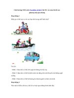 Tải Giải bài tập SGK Tự nhiên và xã hội 2 bài 20: An toàn khi đi các phương tiện giao thông - Soạn Tự nhiên và xã hội lớp 2