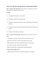 Tải Giải Vở bài tập Khoa học 4 bài 42: Sự lan truyền âm thanh - Giải sách bài tập Khoa học lớp 4 tập 2