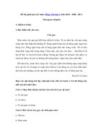 Tải Đề thi giữa học kì 2 môn Tiếng Việt lớp 3 năm 2019 - 2020 - Đề 2 - Đề kiểm tra giữa kì 2 môn Tiếng Việt lớp 3 có đáp án