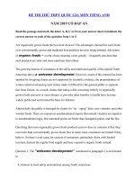 Tải Đề thi thử THPT quốc gia 2019 môn Tiếng Anh THPT chuyên Khoa học Tự nhiên lần 3 kèm đáp án - Đề thi THPT Quốc Gia môn Tiếng Anh có đáp án