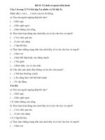 Tải Giải vở bài tập môn Tự nhiên xã hội 3 bài 8: Vệ sinh cơ quan tuần hoàn - Hướng dẫn giải VBT Tự nhiên và xã hội lớp 3