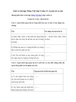 Tải Giải vở bài tập Tiếng Việt lớp 5 tuần 11: Quan hệ từ - Giải sách bài tập Tiếng Việt 5 tuần 11: Luyện từ và câu