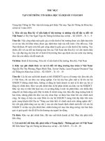 Tạp chí Thông tin Khoa học xã hội số 3 năm 2019