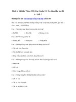 Tải Giải vở bài tập Tiếng Việt lớp 4 tuần 10: Ôn tập giữa học kì 1 - Tiết 7 - Giải sách bài tập Tiếng Việt lớp 4 tuần 10