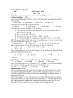 Download Đề kiểm tra 1 tiết vật lý 10 kì 2