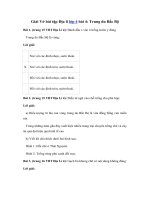 Tải Giải Vở bài tập Địa lí 4 bài 4: Trung du Bắc Bộ - Giải sách bài tập Địa lí lớp 4 tập 1