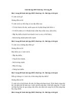 Tải Giải bài tập SBT Sinh học 10 trang 80 - Chuyển hóa vật chất và năng lượng ở vi sinh vật