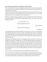 Tải Bài ca Côn Sơn của Nguyễn Trãi và Cảnh khuya của Hồ Chí Minh - Văn mẫu lớp 7