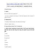 Tải Tiếng Anh lớp 9 Unit 1 Looking back - Soạn Looking back Unit 1 lớp 9 đầy đủ nhất