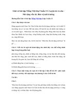 Tải Giải vở bài tập Tiếng Việt lớp 5 tuần 13: Mở rộng vốn từ - Bảo vệ môi trường - Giải sách bài tập Tiếng Việt 5 tuần 13: Luyện từ và câu