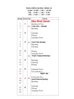 Download Đề thi thử học kì 1 tiếng anh 10- 0910