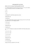 Tải Giải bài tập SBT Vật lý 10 bài 9 - Tổng hợp và phân tích lực. Điều kiện cân bằng của chất điểm