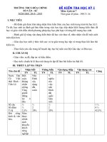 Tải Đề kiểm tra học kì 1 lớp 7 môn Lịch sử trường THCS Hòa Chính, Hà Nội năm học 2018 - 2019 - Đề kiểm tra học kì 1 môn Lịch sử lớp 7 có đáp án