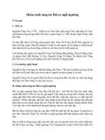 Tải Hoàn cảnh sáng tác Bài ca ngất ngưởng - Học tốt Ngữ văn 11