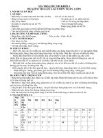 Tải Đề cương ôn tập giữa học kì 1 lớp 4 môn Toán năm 2020 - 2021 - Đề thi Toán giữa kì 1 lớp 4 Có đáp án