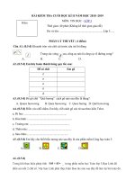 Tải Đề thi học kì 2 lớp 3 môn Tin Học năm học 2018 - 2019 - Đề 3 - Đề thi lớp 3 môn Tin Học học kỳ 2 theo Thông tư 22