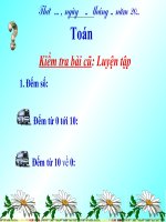 Lop 1- TOAN -Tiet 23 - Luyen tap chung