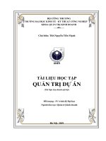 11. Quản trị dự án