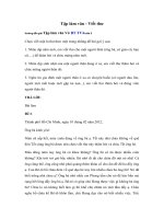 Tải Giải vở bài tập Tiếng Việt lớp 4 tuần 5: Tập làm văn - Viết thư (Bài kiểm tra viết) - Giải vở bài tập Tiếng Việt 4 tuần 5