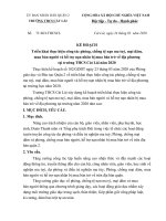 Triển khai thực hiện công tác phòng, chống tệ nạn ma tuý, mại dâm, mua bán người và hỗ trợ nạn nhân bị mua bán trở về địa phương tại trường THCS Cát Lái năm 2020