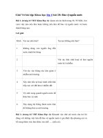 Tải Giải Vở bài tập Khoa học 4 bài 28: Bảo vệ nguồn nước - Giải sách bài tập Khoa học lớp 4 tập 1