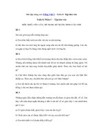 Tải Bài tập nâng cao Tiếng Việt 2 - Tuần 8: Tập làm văn - Bài tập Tập làm văn nâng cao lớp 2