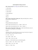 Tải Giải bài tập Hóa 10 nâng cao bài 35 - Brom